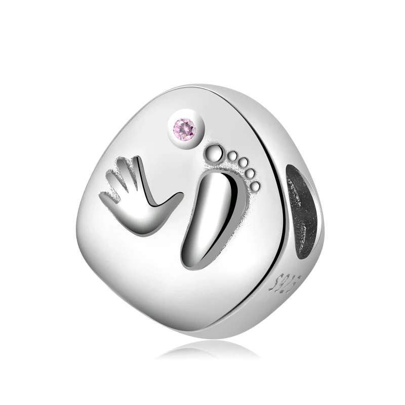 

Новые искусственные серебристые и розовые бусины с фианитами для оригинальных браслетов с подвесками, подарки на день матери, изготовление...