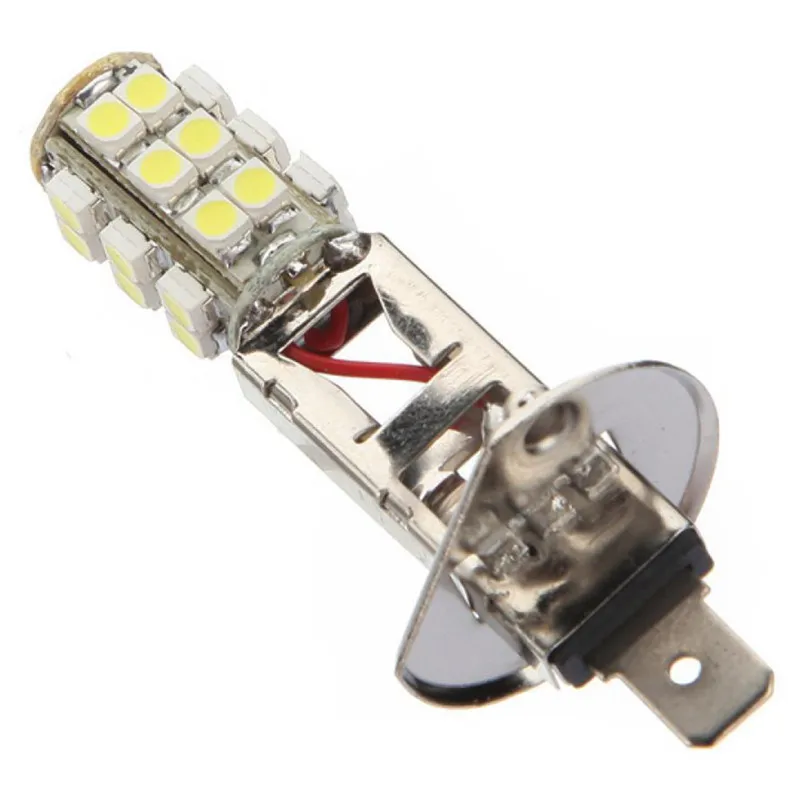1 шт. универсальный 6 см * 3 яркий белый H1 HID 25 SMD 3528 светодиодный для автомобиля