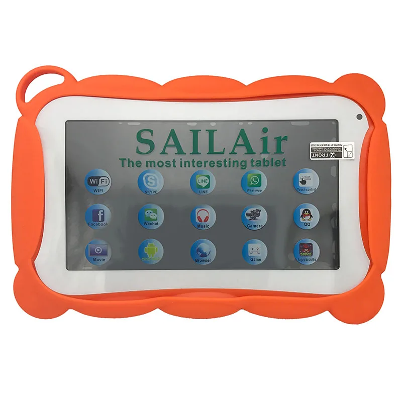 Обучающий планшет 7 дюймов планшетный ПК для африканских детей с резиновым