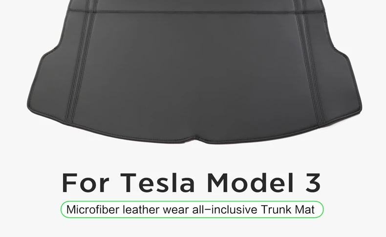 LUCKEASY для Tesla модель 3- автомобиль из микрофибры носить все включено коврики 3 шт./компл