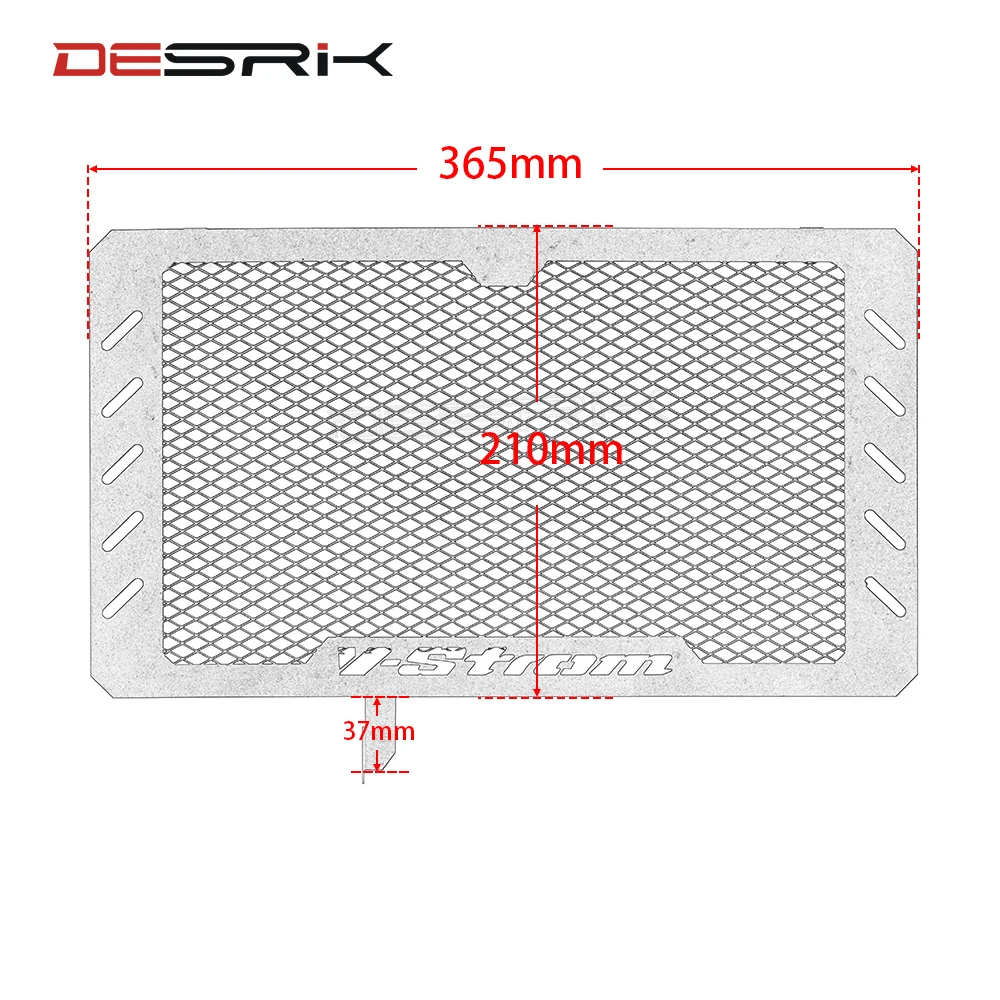 

For SUZUKI V-STROM VSTROM DL650 DL 650 Motorcycle Accessories Radiator Grille Guard Cover Protector