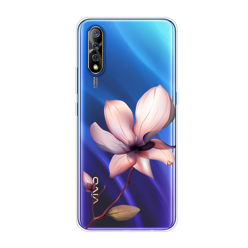 For VIVO V17 Neo Case Silicone TPU Protective Back Cover Cartoon Soft Phone Fundas V 17 V17Neo Coque |