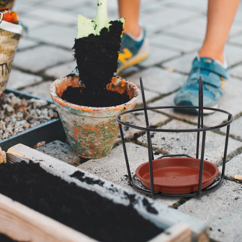 

3 Sets of Balcony Storage Shelf Hanging Vase Rack Windowsill Flower Stand Decor