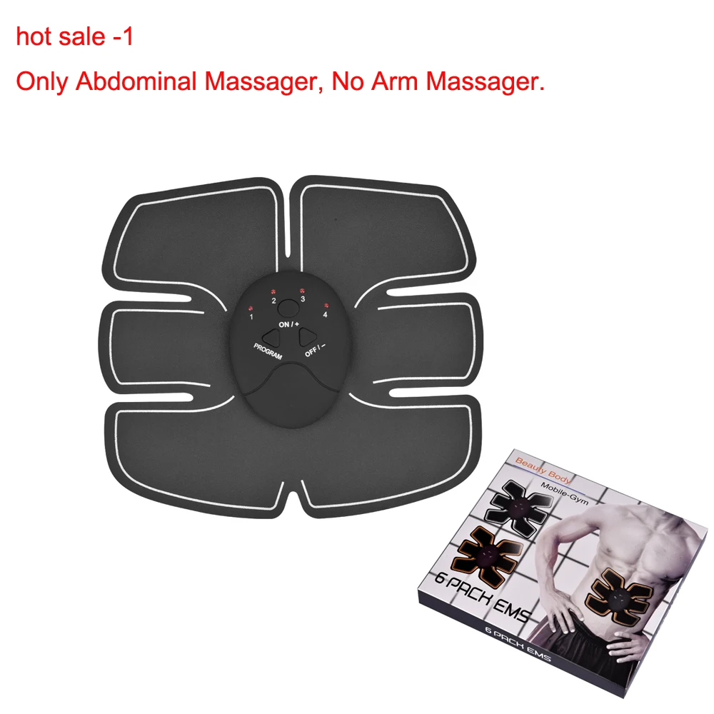 EMS Abdominal Hips Muscle Training Wireless Buttocks ABS Stimulator Fitness Professional Body Slimming Massager USA Stock