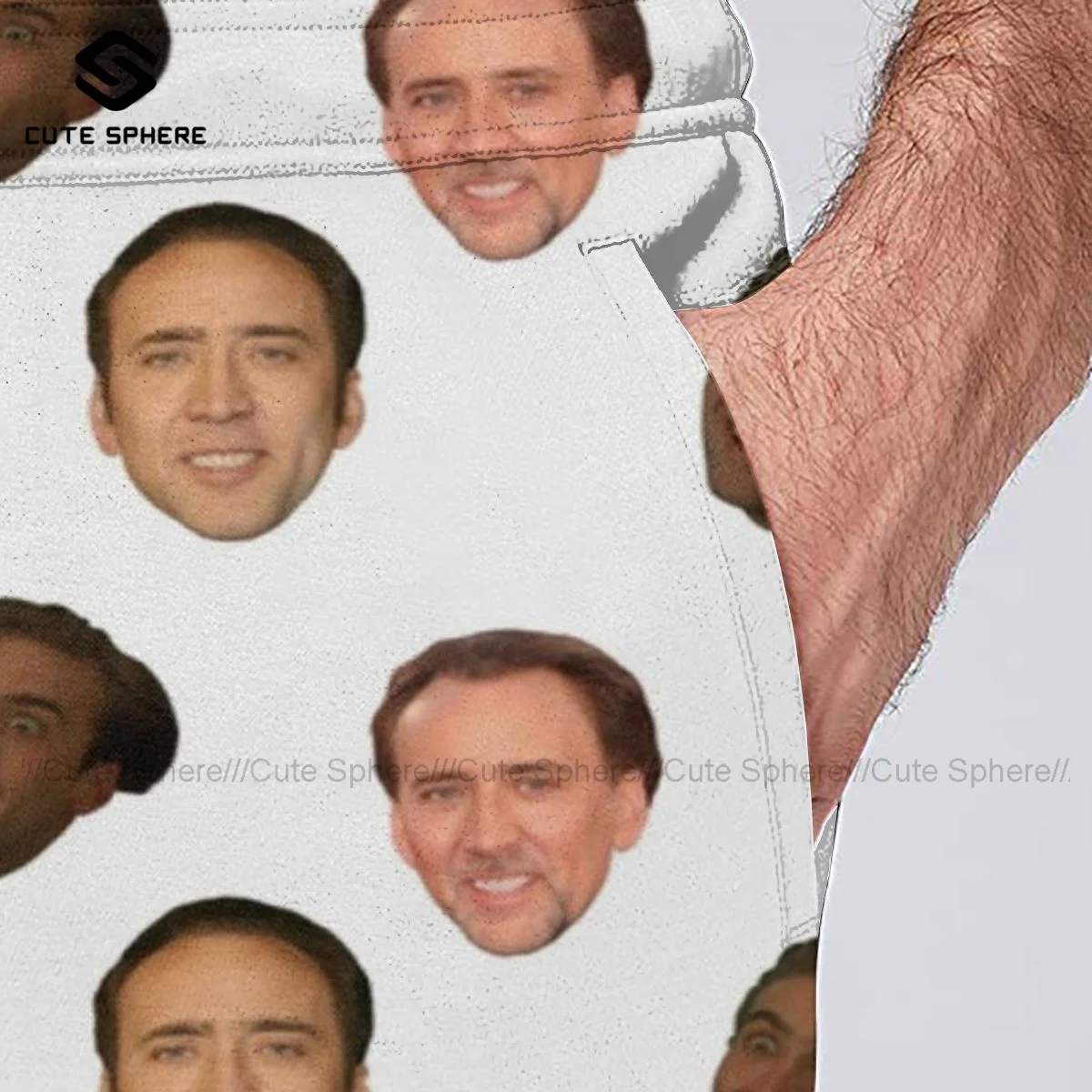 

Nicholas Cage Sweatpants Basketball Polyester Joggers Design Vintage Men Casual Pants