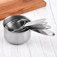 30set stainless steel measuring cups and measuring spoon scoop silicone handle kitchen measuring tool freeshipping