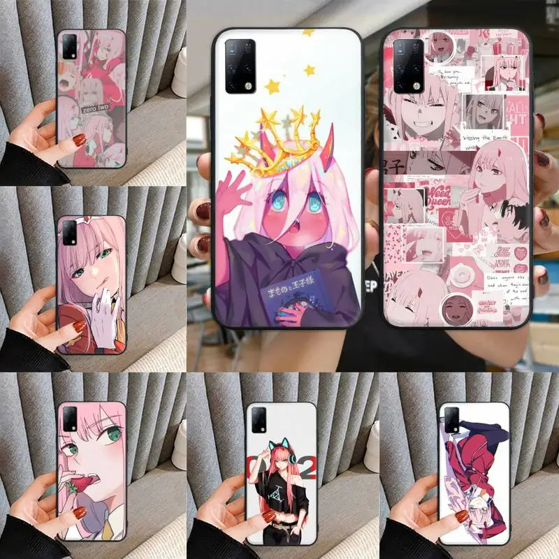 

Zero Two Darling in the FranXX Phone Case For Redmi 9a 8a 7a 6a K20 note10 note9 note8 note7 note6 pro soft Cover Fundas
