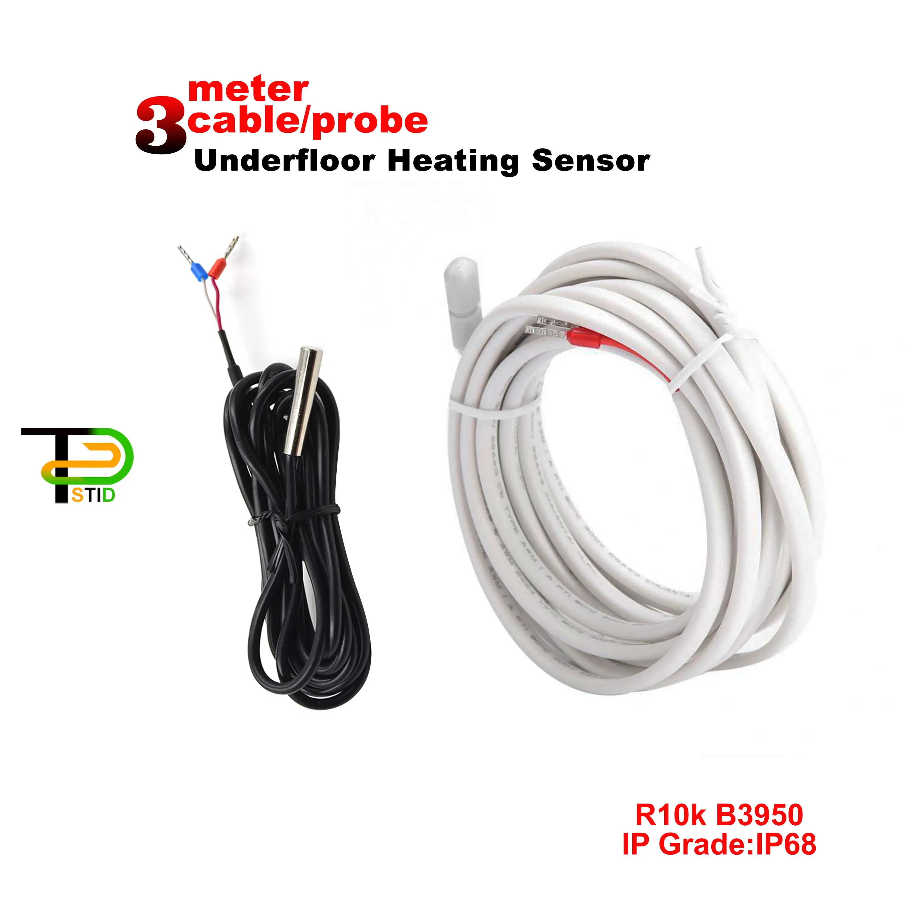 Датчик температуры термопары B 3950K для термостата теплого пола | Строительство и