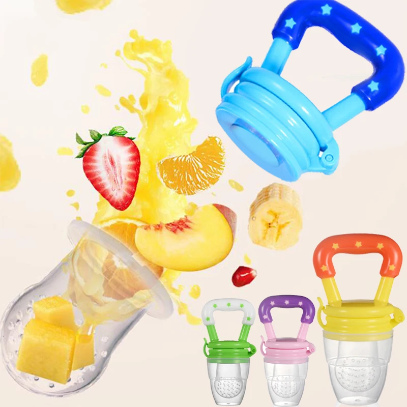 

Baby Pacifiers for Newborn Babies Food Fruit Feeding Nipple Bottles Baby Pacifiers Feeder Safety Kids Infant Teether Pacifier