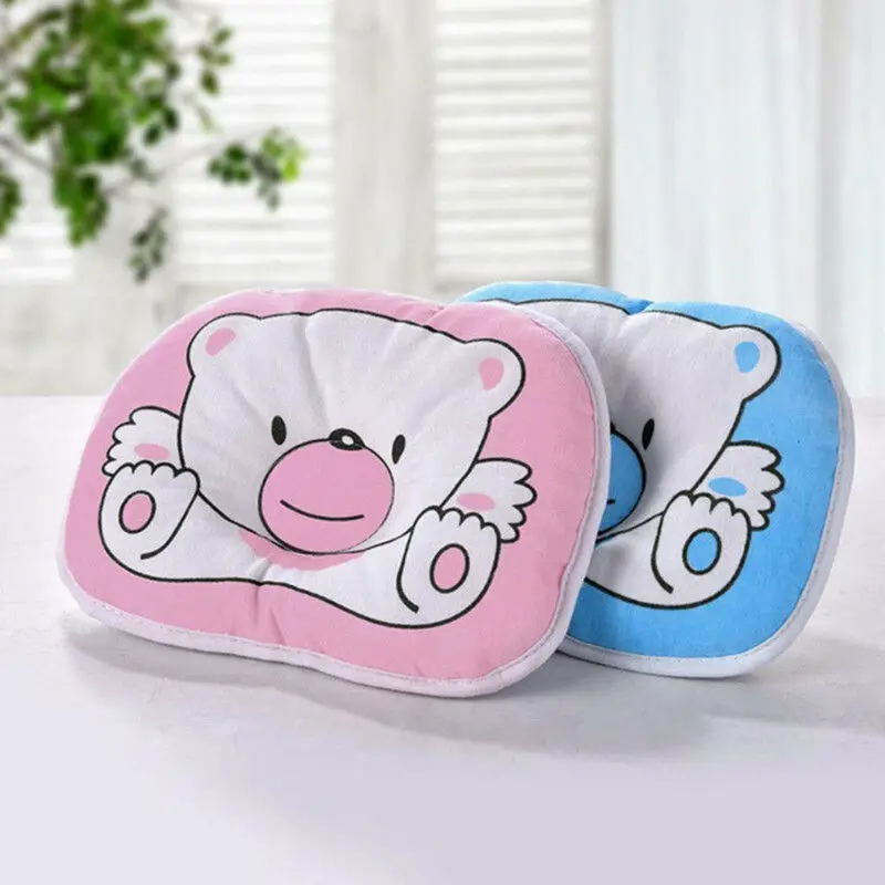 

Baby Pillow Infant Nursing Newborn Sleep Support Concave Cartoon Pillow Cotton Cushion Prevent Flat Head for 0-3 year