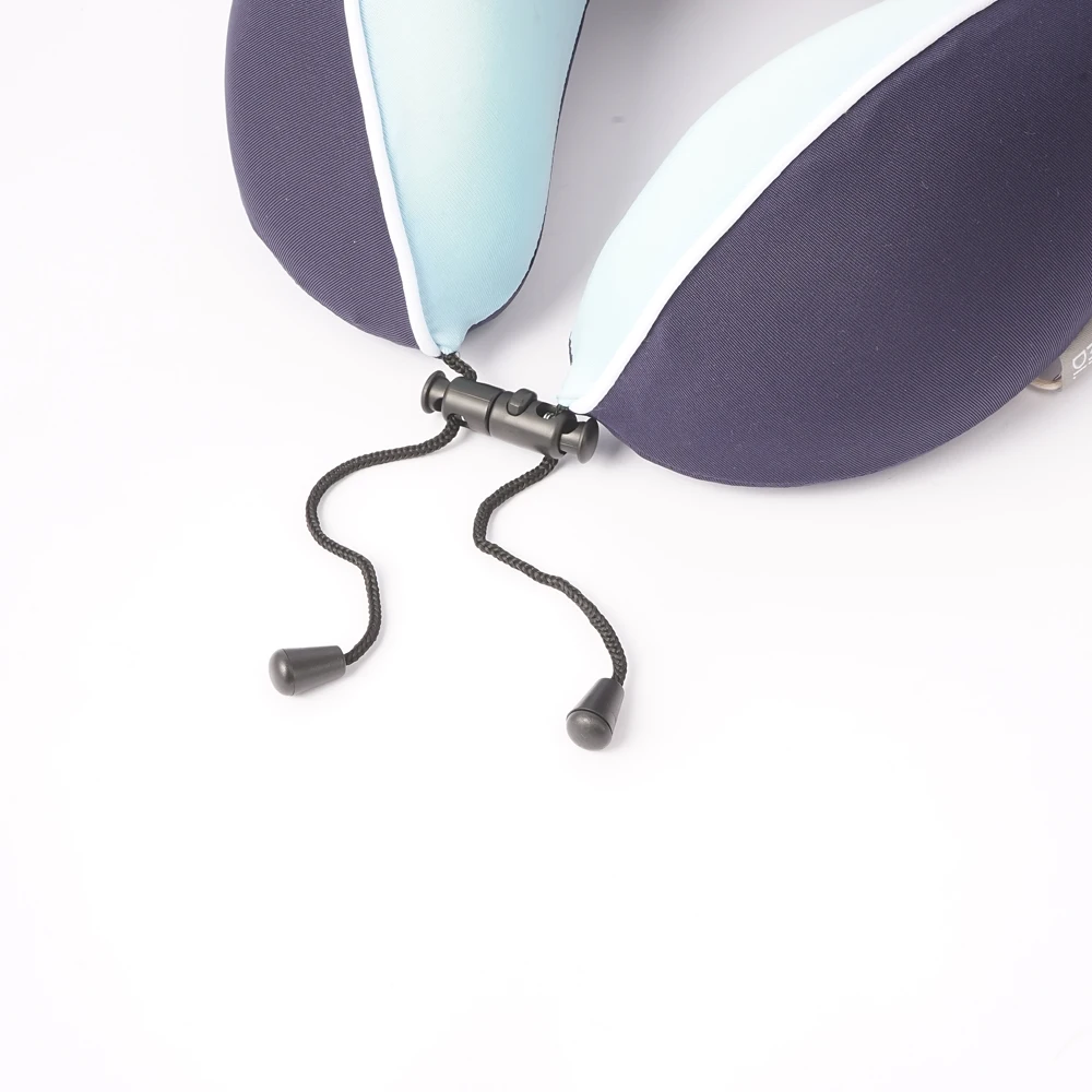 

Detachable U Shaped Memory Foam Travel Pillows Car Plane Pillows Neck Soft Ice velvet Pillows Cushion Home Outdoor