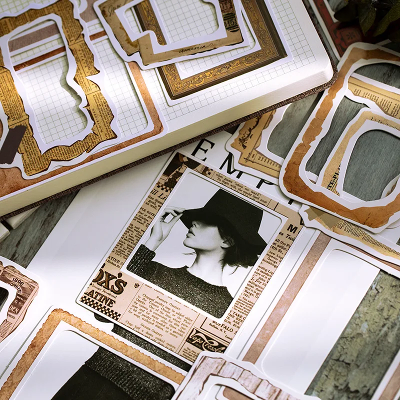 30 шт. винтажные наклейки ретро фоторамка стикер Сделай Сам Sticekrs Скрапбукинг