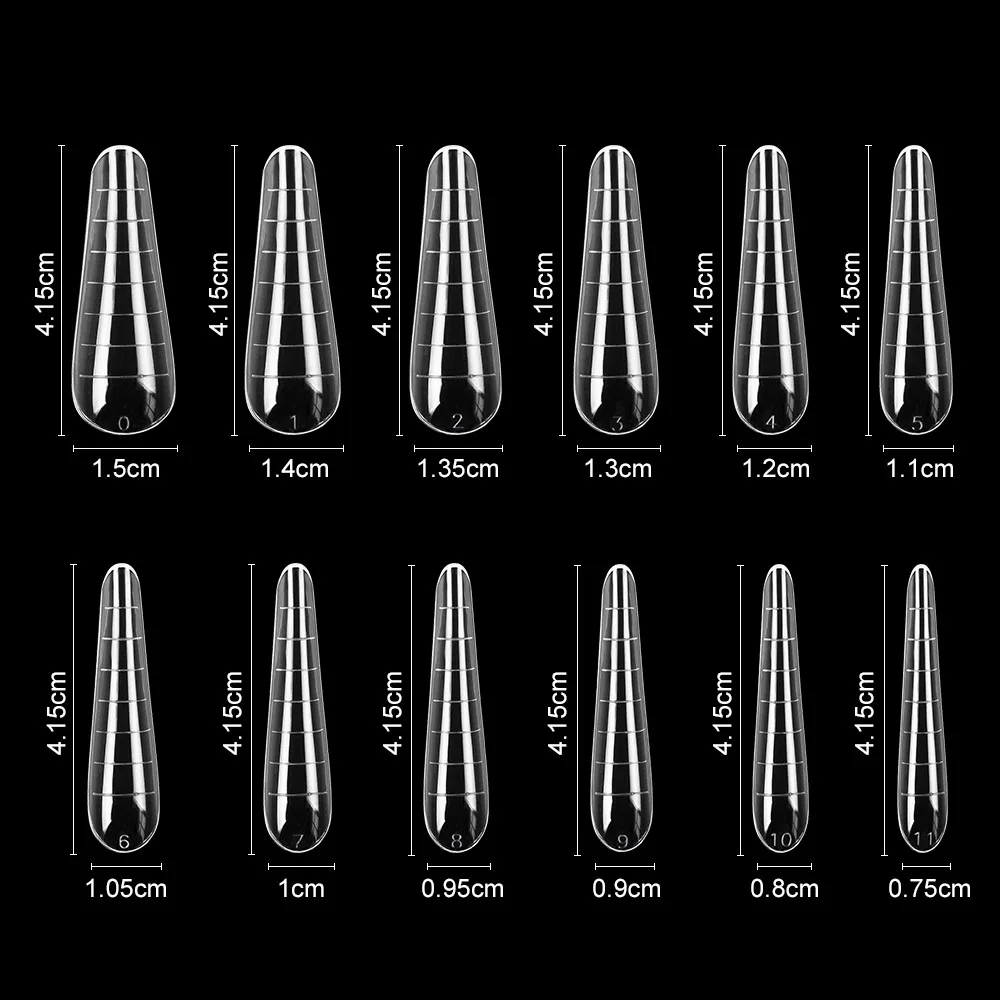 Формы для наращивания ногтей двусторонние 120 шт. | Красота и здоровье
