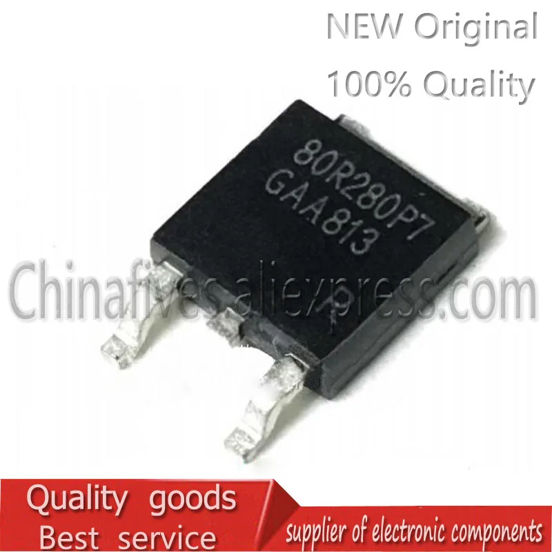 

10 шт./лот 80R280P7 IPD80R280P7 New TO-252 800V 17A