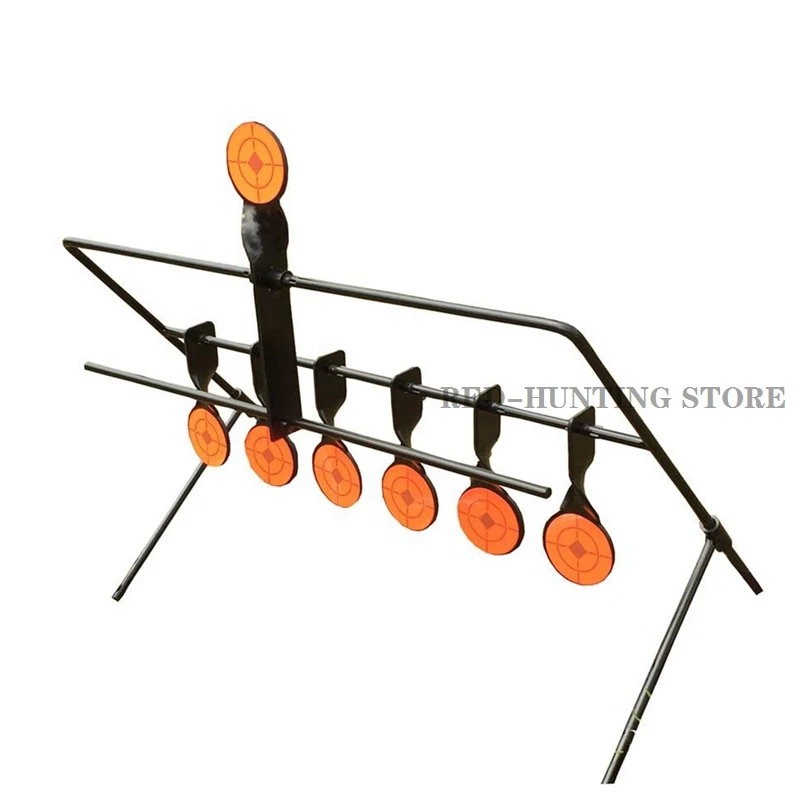 Самовосстанавливающаяся мишень для пневматического пистолета 5 пластин | Спорт и