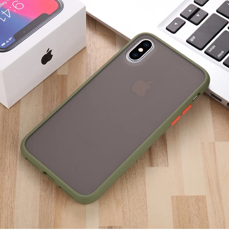 Прозрачный противоударный чехол для телефона iPhone 11 Pro Max X XR Xs Max, мягкий ТПУ Простой Прозрачный чехол для iPhone 6 6S 7 8 Plus, чехол