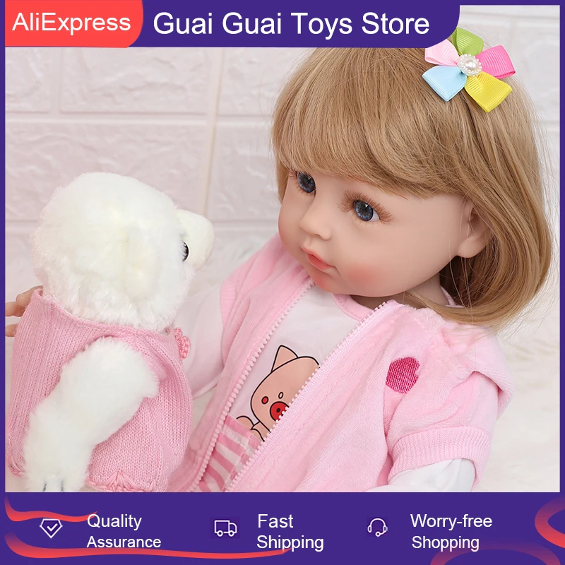 

Rebirth Doll Baby Toys Children'S Toys Baby Girls Baby Boys Full Body Silicone Christmas Gifts Real Touch