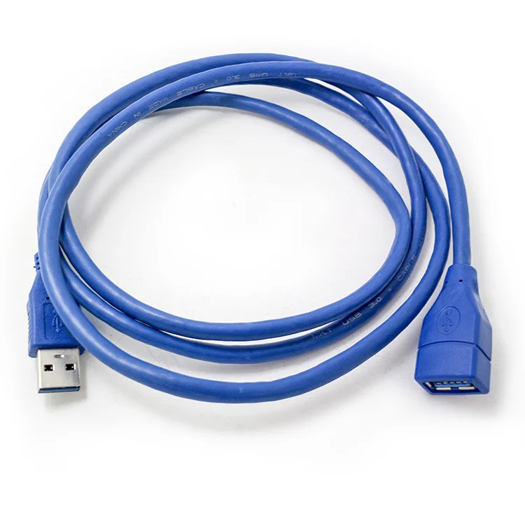 Высокое качество 1/1.5/2/3 м анти помех USB 2 0 удлинитель папа к Женский Кабель для