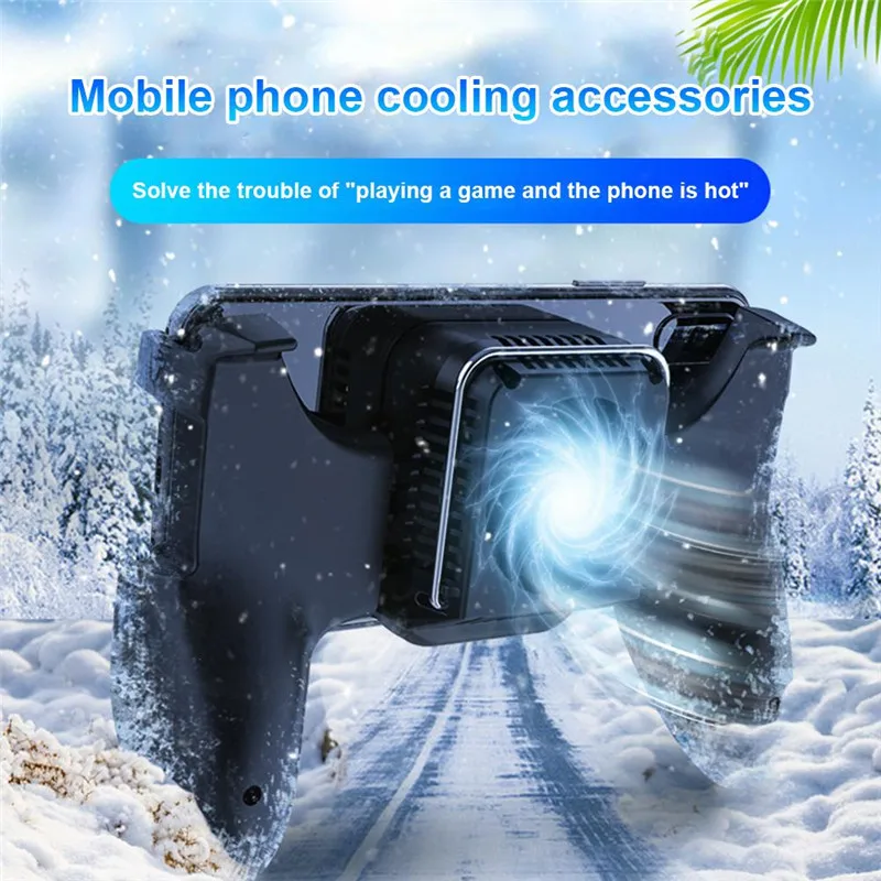 Игровой контроллер Bakeey триггер игровой джойстик охлаждающий вентилятор