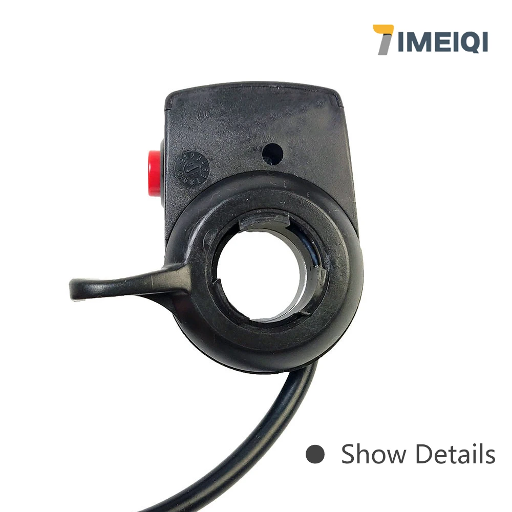 

WUXING 15DX Thumb Throttle with Power Indicator 36V/48V SM Plug Electric Bicycle Accessories Easy install 2020 IMEIQI NEW