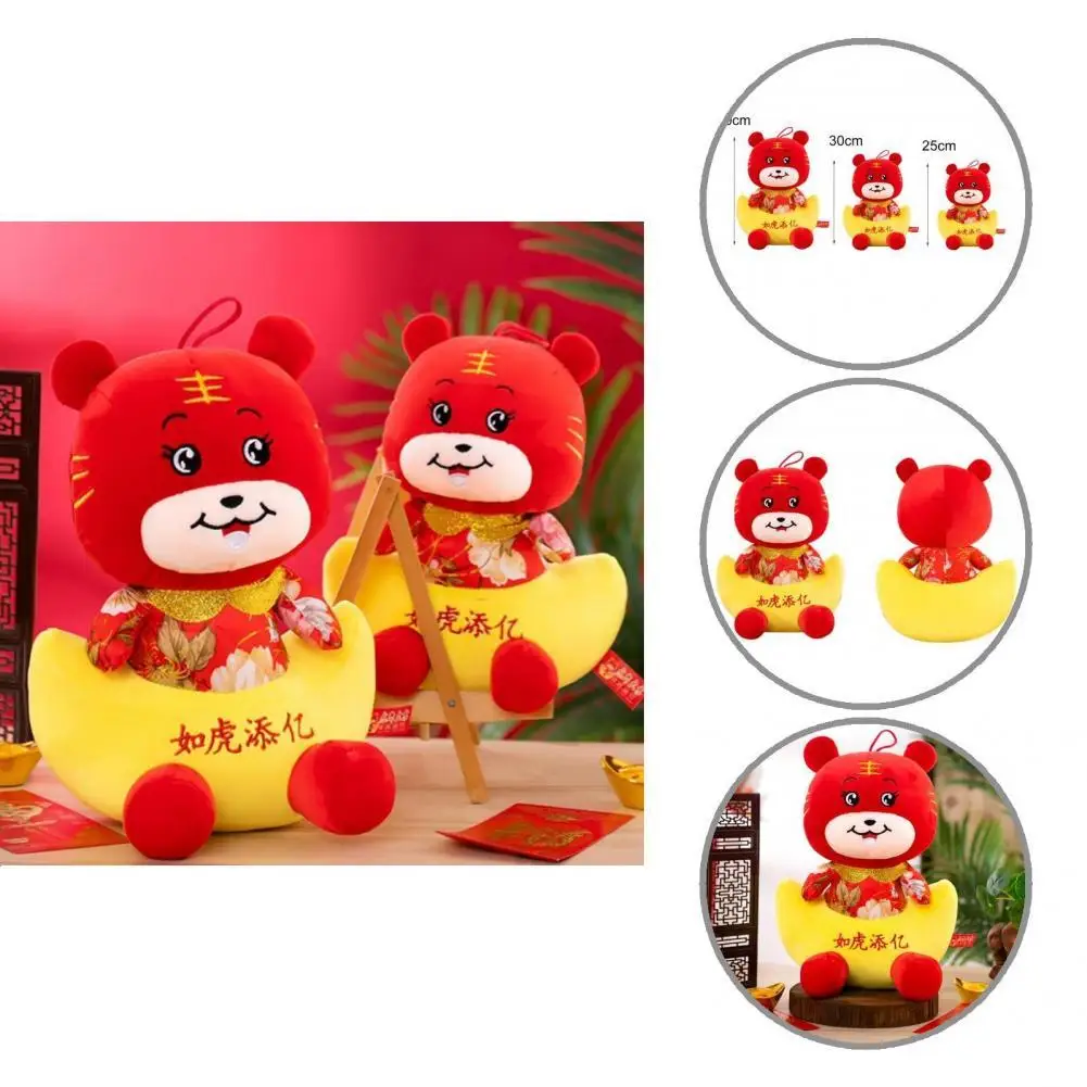 

Премиум кукла-Тигр изысканный ПП хлопок Тигр 2022 новогодний талисман мягкая игрушка Плюшевая Кукла