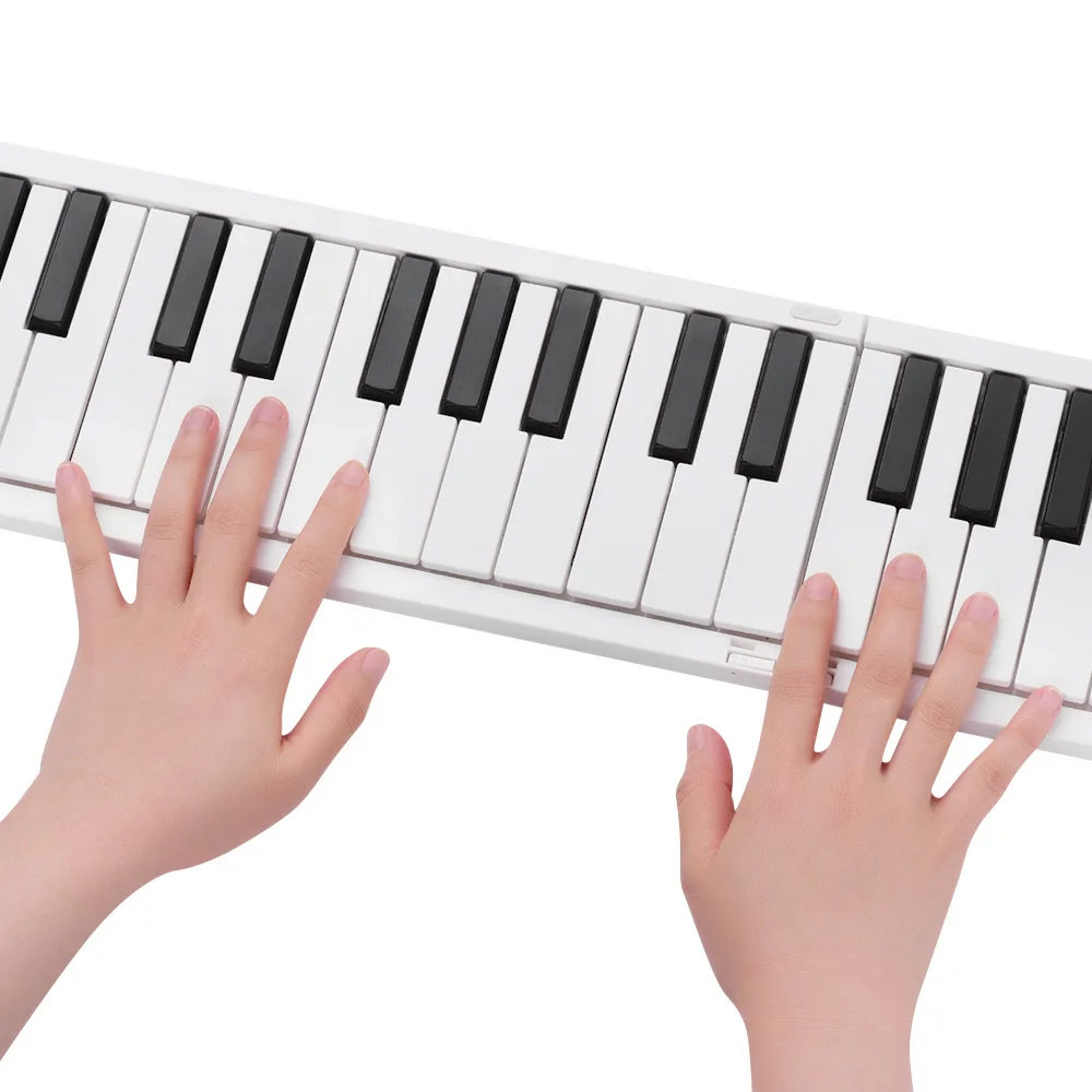 MIDIPLUS 88 клавишные складной электронного фортепиано Портативный клавиатура 128