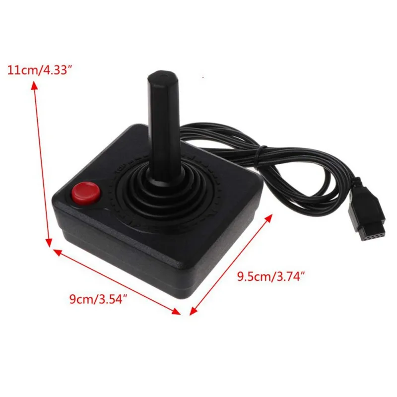 Модернизированный 1 5 м игровой джойстик контроллер для Atari 2600 с 4-полосная рычаг и