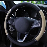 car steering wheel bubble leather covers anti slip pu steering wheel cover automobiles steering wheel case auto accessories