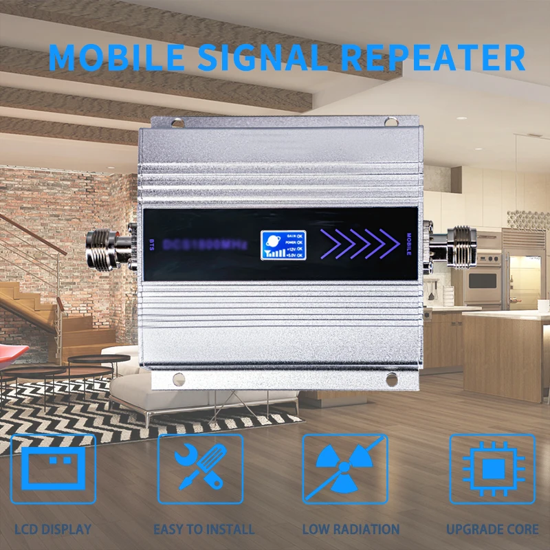

4G Signal Booster FDD LTE 2600mhz (LTE Band 7) Cell Phone Signal Repeater 4G LTE 2600 Network Cellular Mobile Signal Amplifier