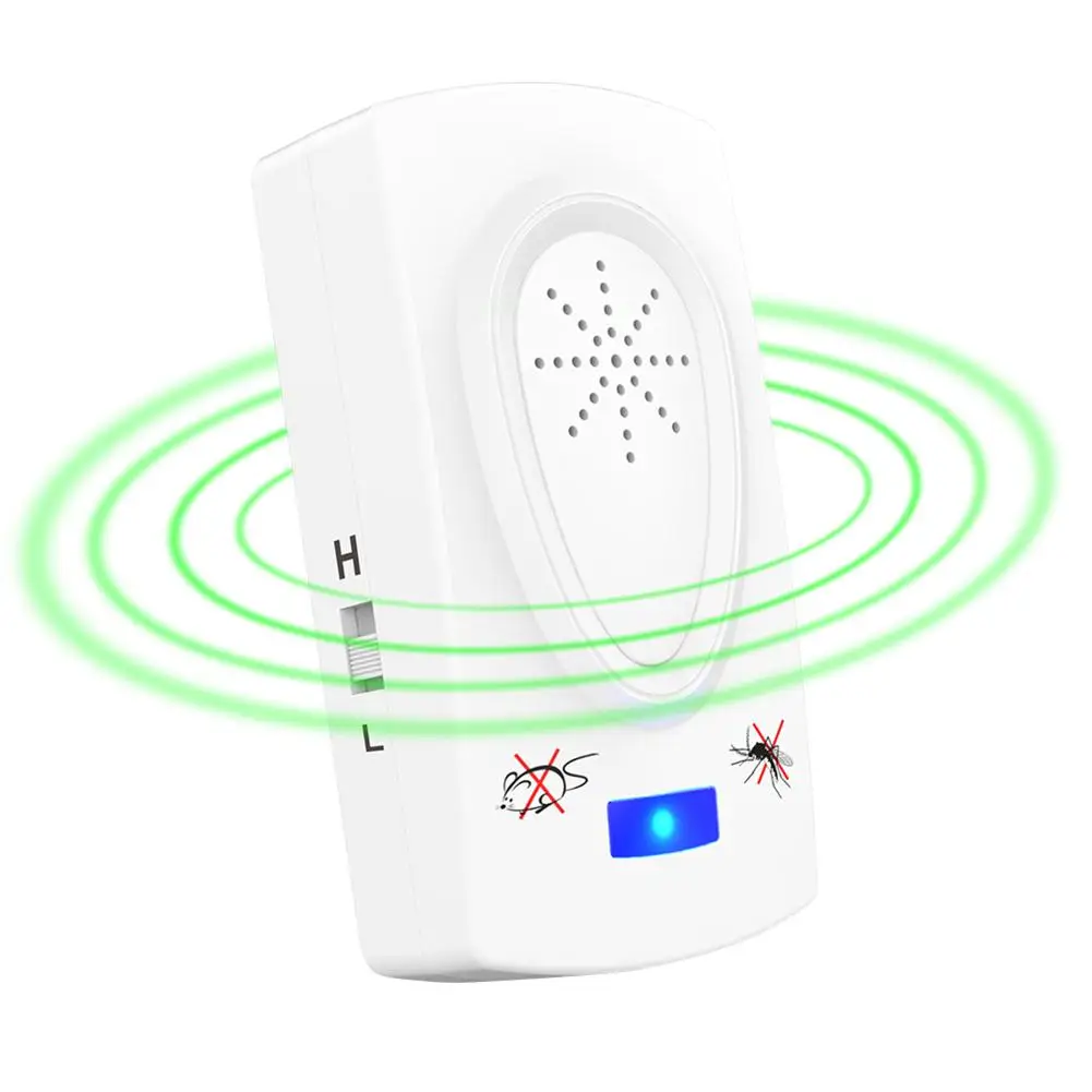 

Ultrasonic Mouse Cockroach Repeller Device Insect Rats Spiders Mosquito Killer Lamp Pest Control Household Pest Rejecter