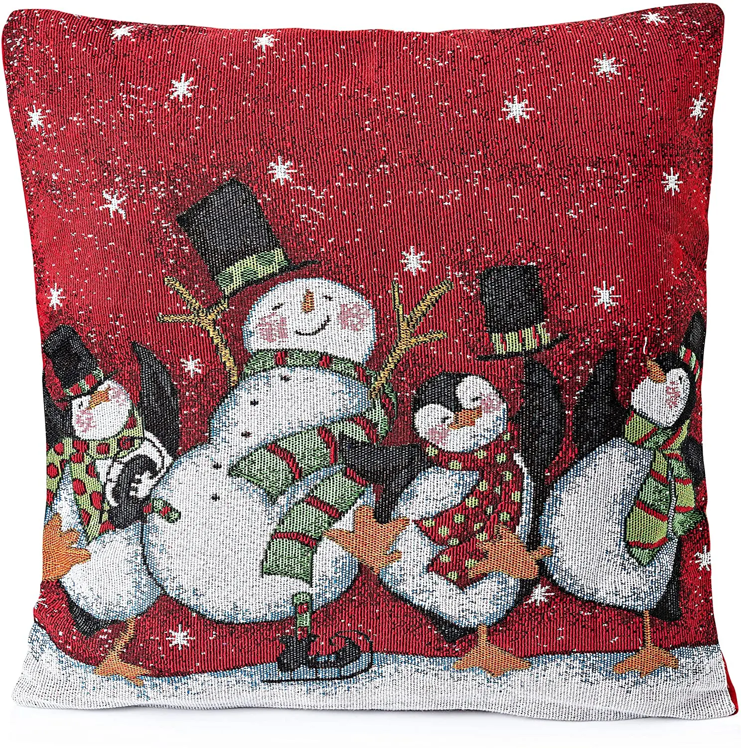 

Zilo Novelties Christmas Throw Pillow Covers Snowman Red Christmas Throw Pillow Cases
