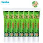 Sumifun, 7 шт., 20 г, крем от псориаза, антибактериальный противозудный дерматит экзема, китайский из трав, медицинская пластырь для ухода за кожей