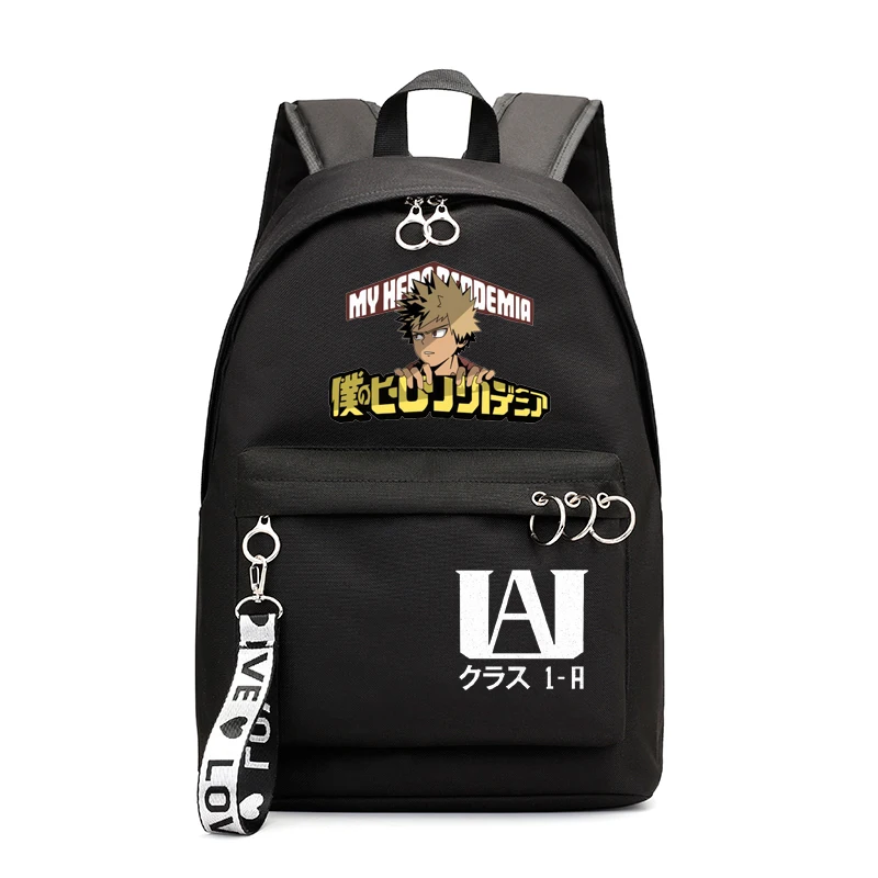 

Nylon Waterproof Women Backpack Large Capacity School Backpack School Bags Teenage Girls Casual My Hero Academia Travel Backpack