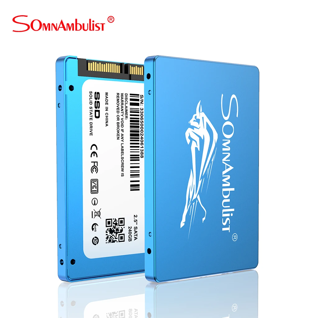 SOMNAMBULIST металлический жесткий диск SSD 2 5 дюйма SATA3 120 ГБ SATA III 240 480 960 7 мм | Компьютеры