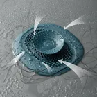 Силиконовый Фильтр для слива волос в ванную раковину