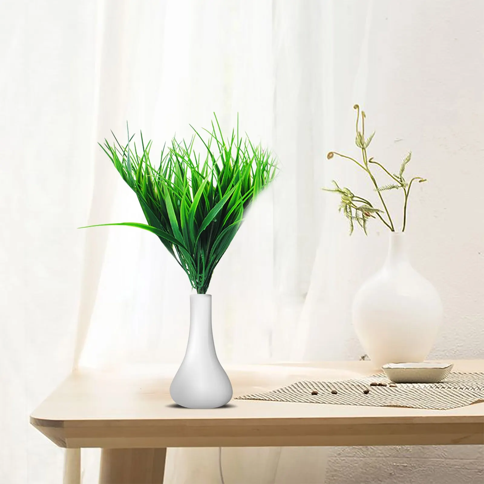 4 шт искусственные растения ненастоящие Пластик зелени кустарник кусты ростков