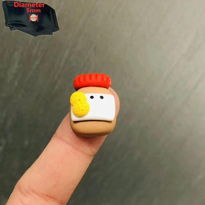 7 шт. милые Мультяшные фотообои из смолы в виде мороженого печенья напитков