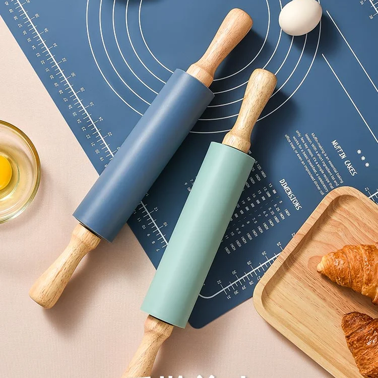

Baking Accessories Rolling Pin Practical Rings Dumpling Skin Embossed Rolling Pins Bakery Kitchen Patisserie Home Gadget DH50GMZ