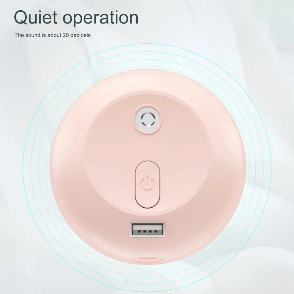 

420ml Multifunctional Air Humidifier Intelligent Power-off Fireproof ABS Mild Night Light Portable USB Mist Humidifier