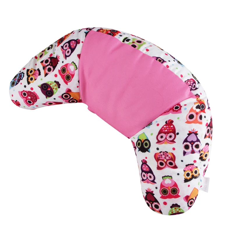 Children Seat Travel Neck Pillow Pad Shoulder Support Cushion Cotton Headrest Car Flight Trip Soft Sleeping | Мать и ребенок