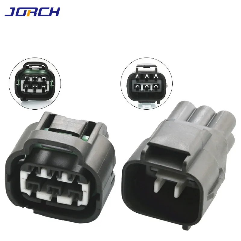 5 комплектов, 6-контактный разъем Yzk, Герметичный Женский Разъем для электрической проводки для MG641107-5 90980-11034, головка Toyota