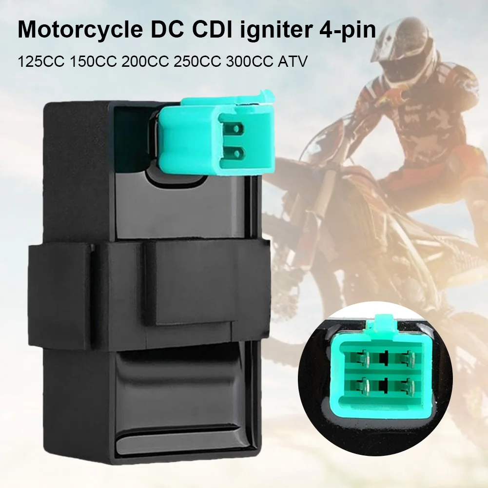 

4 Pin DC CDI Box Ignition For 125CC 150CC 200CC 250CC 300CC ATV Dirt Pit Go Kart Motorcycle Scooter Quad Accessories