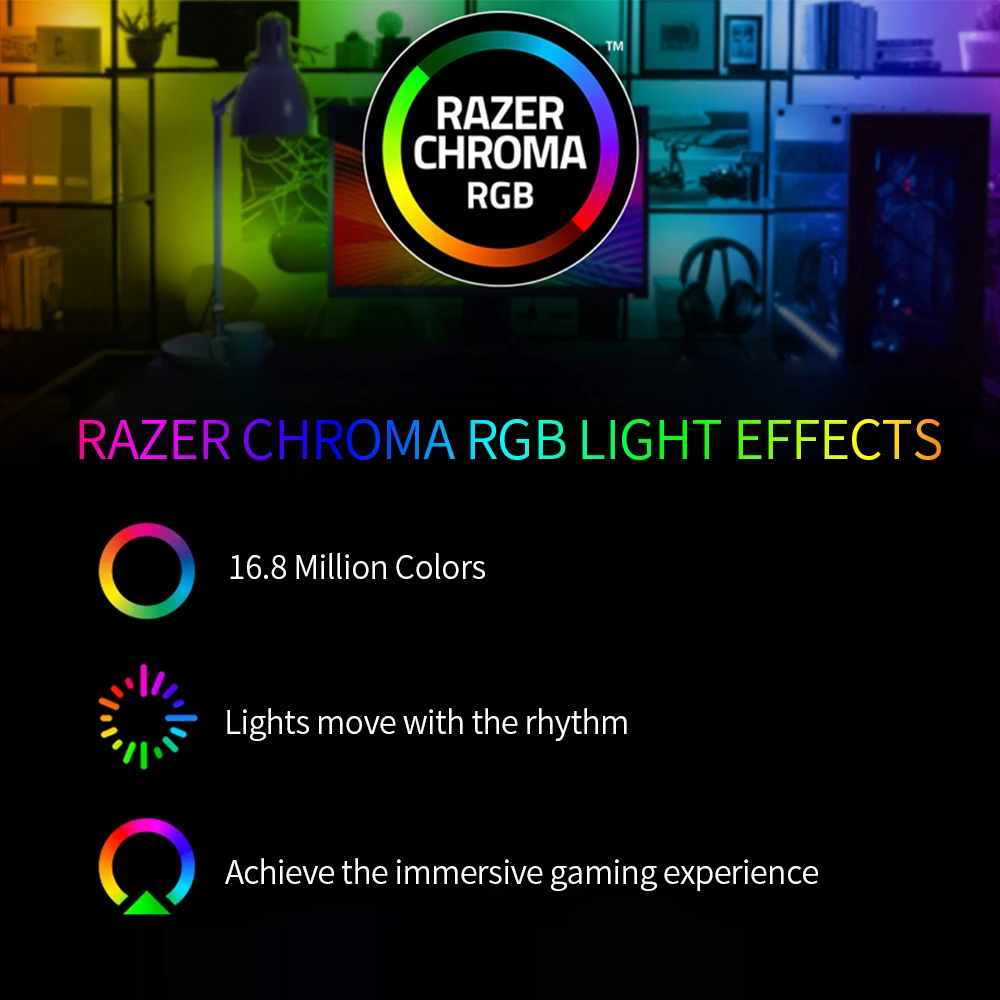 Проводная игровая мышь Razer DeathAdder V2 MINI 8500 точек/дюйм оптический сенсор PAW3359 Chroma RGB 6