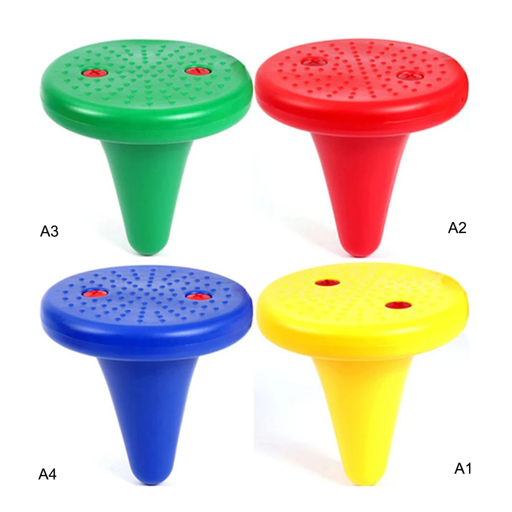 1 комплект детский Балансирующий стул пластиковый табурет с одной ножкой