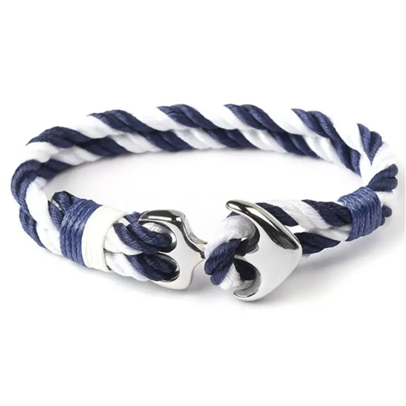 Браслет из нержавеющей стали для мужчин и женщин модные морские браслеты с