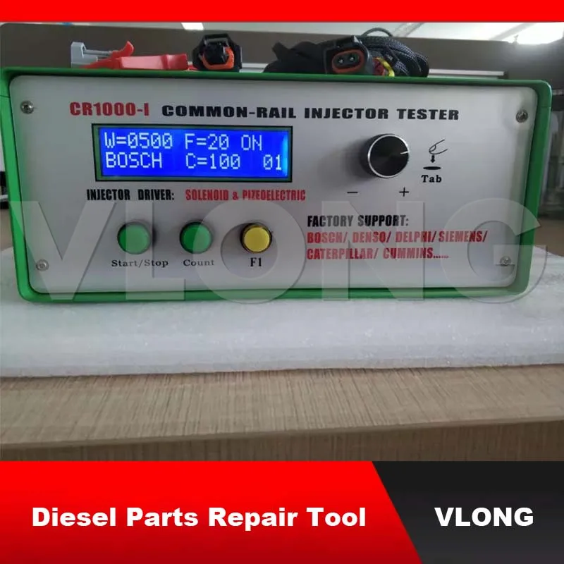 

CR1000-I COMMON RAIL PIEZO INJECTOR TESTER FOR Piezo Crystal Resistance Piezo Capacitance And AHE Dynamic Lift