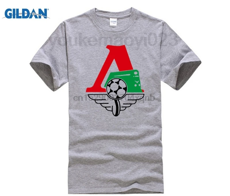 Lokomotiv Moscow Футболка Топ из лайкры и хлопка футболка|Мужские футболки| |