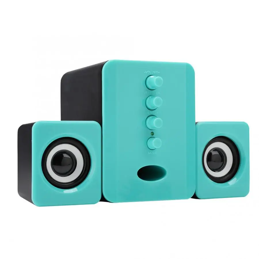 Сада D-202 Bluetooth Динамик питаемые через USB порт 5V 2 1 окружающие СТЕРЕО Bass для iPad/для