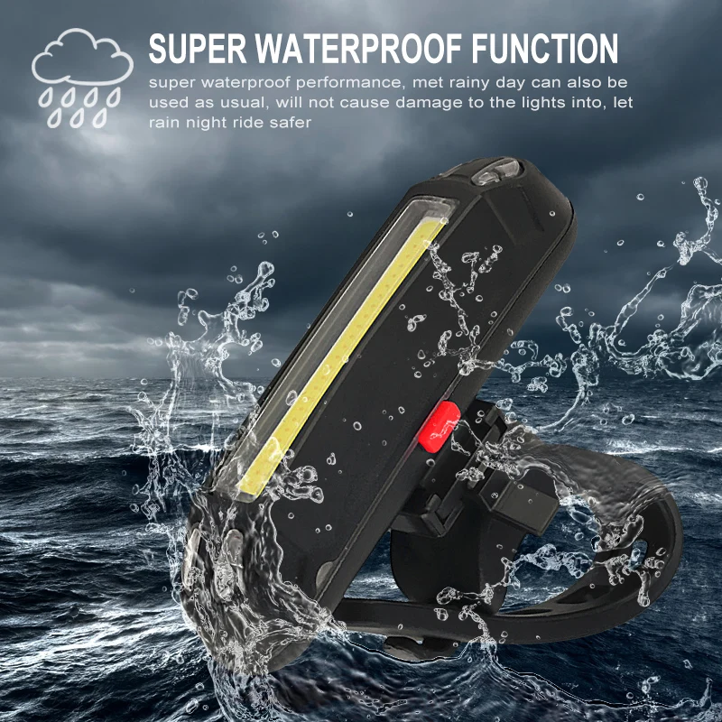 Задний фонарь для велосипеда водонепроницаемый светодиодный задний езды на