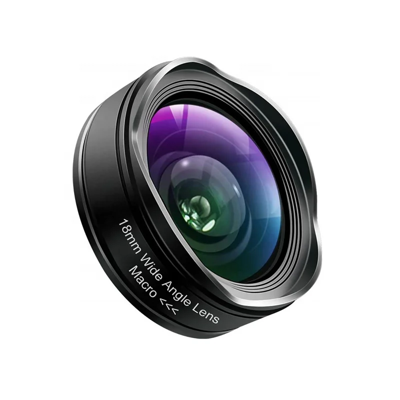 

smartphone webcam Aipaxal Prodessinal 4K HD 180 Degree 15x Macro and Super Wide Angle Lens for Mobile Phone